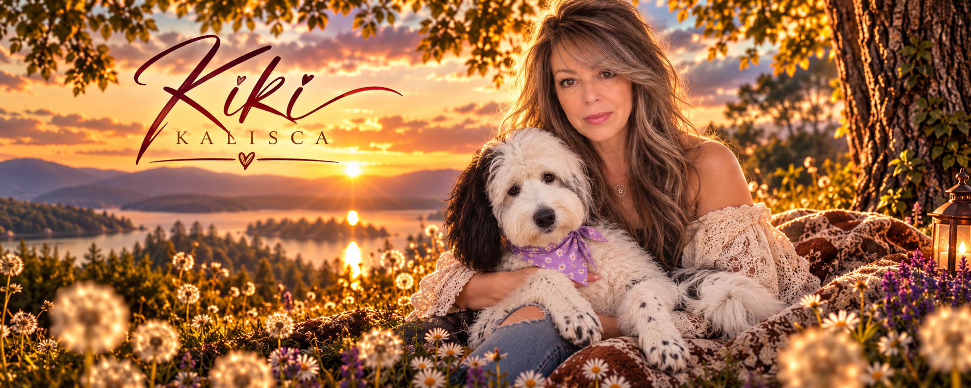 Kiki Kalisca with Pandy